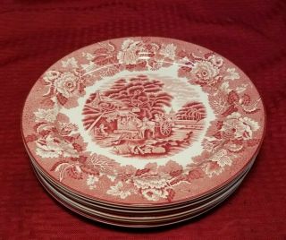 8 Wood And Sons England - Enoch Woods English Scenery 10 " Dinner Plate