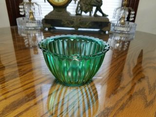 Jeannette Ultramarine Depression Glass Jennyware Mixing Bowl 6 Inches Dia.
