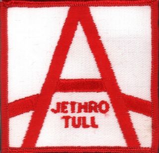 Jethro Tull 1980 A U.  S.  Tour Concert Patch / Near 2