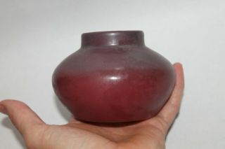 VAN BRIGGLE Mulberry Pottery Vase Pot Bowl 3 