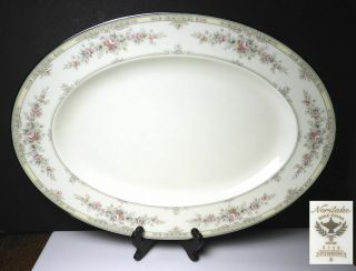 Noritake Shenandoah 9729 Oval Serving Platter,  14 1/4 ",