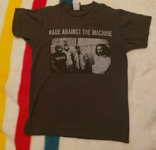 Vintage Rage Against The Machine Tour Shirt 1997 Xs/small Size