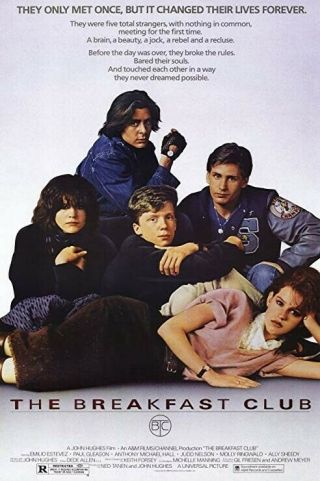 The Breakfast Club Movie Poster - Rolled