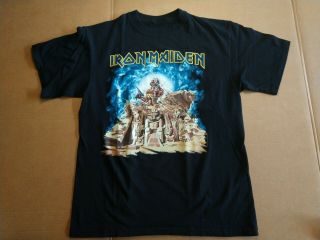 Iron Maiden Somewhere Back In Time 2008 Tour Shirt