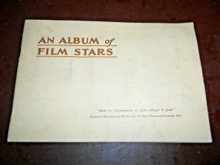 Players Cigarette Cards Full Set 50 Cards Movie Stars Of 1930 &1940s Trade Cards