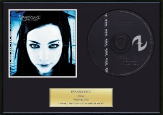 Evanescence - Framed Cd Presentation Disc Display
