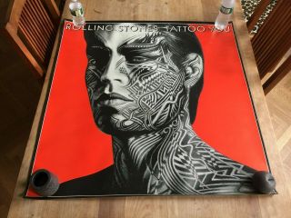 Both Rolling Stones Tattoo You Posters Mick Jagger & Keith Richards