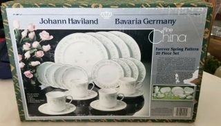 Johann Haviland Bavaria Forever Spring 20 Piece Set Dinnerware