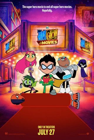 Teen Titans Go - Ds Movie Poster 27x40 Advance B