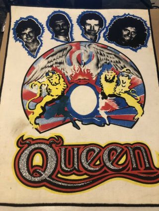 Queen Very Large Unique Novelty Backpack Patch