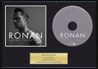 Ronan Keating - Framed Cd Presentation Disc Display