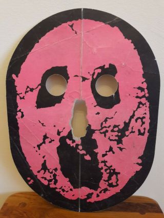 Pink Floyd,  Concert Mask Prop From The Berlin Wall 90 Show.  Very Rare.