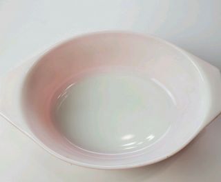 Vintage Pyrex 043 Oval Pink Daisy Casserole Dish With Lid 1.  5 Quart 8