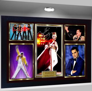 Freddie Mercury Queen Framed Photo Print Reprint Poster Perfect Gift