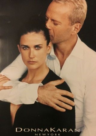 Dkny Demi Moore Bruce Willis Donna Karan Fashion Photo Shoot Look Book 1996