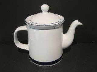 Dansk Concerto Allegro Blue Tea Coffee Pot W Lid