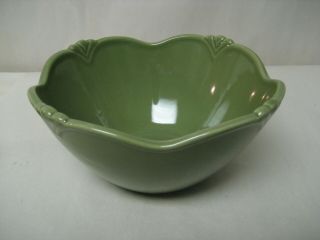 Princess House Pavillion stoneware set of 3 Nesting bowls 4