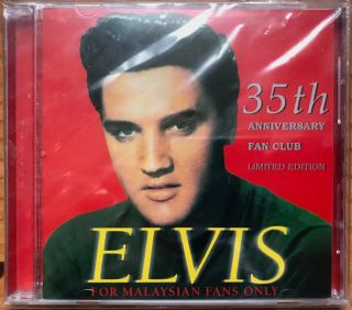 Rare Elvis Presley Promo Cd " 35th Anniversary Fanclub Edition "