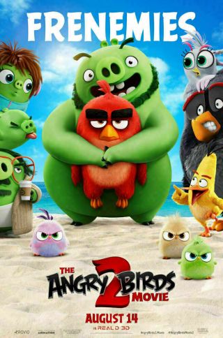 The Angry Birds 2 Movie Frenemies Movie Poster 17 " X 11.  5 "
