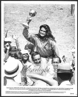 Brooke Shields Sahara 1983 Movie Promo Photo