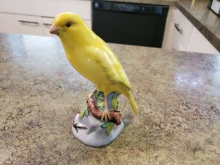 Vintage Spode Copelands China England Yellow Canary Bird Figurine 5 "