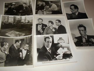 The Maltese Falcon Humphrey Bogart Mary Astor Peter Lorre 8 Photos