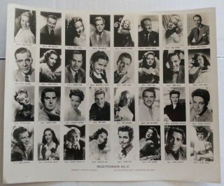 1950s Movie Stars Photo Proof Hollywood Studios Frank Sinatra Ava Gardner