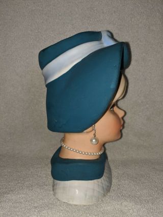 Vintage Ladies Head Vase Napco C7495 8 