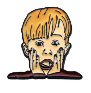 Home Alone Movie Kevin Character Enamel Metal Pin