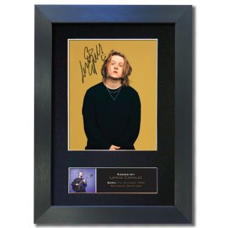 LEWIS CAPALDI Signed Mounted Autograph Photo Prints A4 808 4