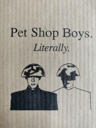 Pet Shop Boys Literally 11,  Merchandise Sheet.  Early Issue Nov 1993.