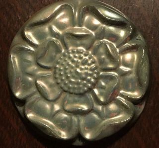 Vintage Pewabic Art Pottery Tile (detroit) Flower Blossom - 2006