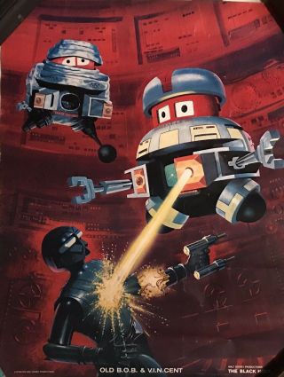 Walt Disney “the Black Hole” Old B.  O.  B And V.  I.  N.  Cent Movie Poster 17 X 23