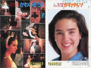 Jennifer Connelly Etoile 1989 Japan Picture Clippings 2 - Pages Vj/r