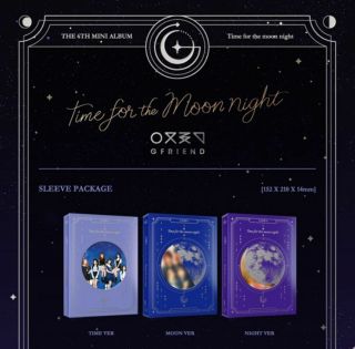 Gfriend Time For The Moon Night - 6th Mini Album Cd,  Booklet