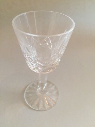 Set of 5 Waterford Crystal Lismore Small Liquer Cocktail/Cordial Glasses 3