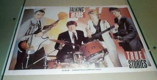 Talking Heads True Stories Uk Poster Last One