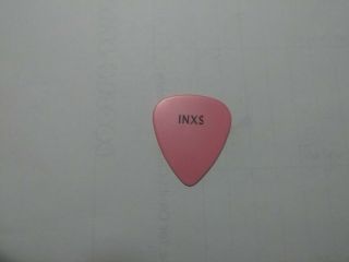 Inxs Guitar Pick - No Name? Unknown Year