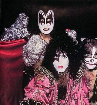 KISS 1979 Dynasty Outtake Photo Poster Gene Simmons 2