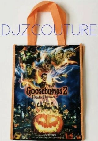 Goosebumps 2 Movie Candy Bag Tote Reusable Rl Stine 105