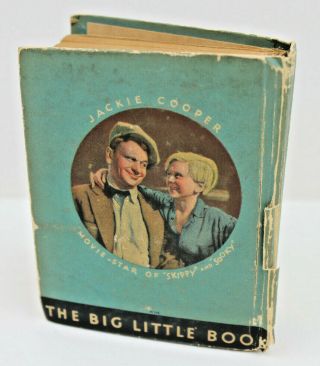 Vintage 1933 Jackie Cooper Of Skippy And Spooky The Big Little Book 714 2
