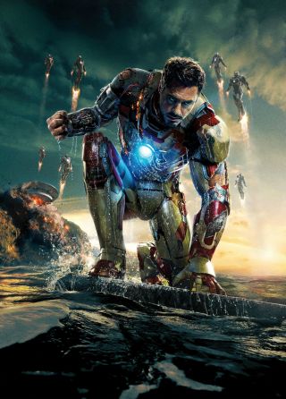 Robert Downey Jr.  Unsigned 8x10 Photo (1) Ironman 3