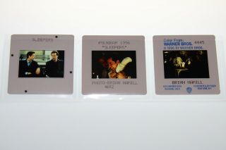 Sleepers - 3 Press Kit Slides Brad Pitt Jason Patric Barry Levinson Rare