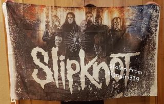 Slipknot Wall Scroll Heavy Metal Flag Poster Rock Corey Taylor Stone Sour