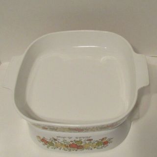 Corning Ware Spice Of Life A - 84 - B and A - 10 - B Casseroles w Dome Lid A - 12 - C 3