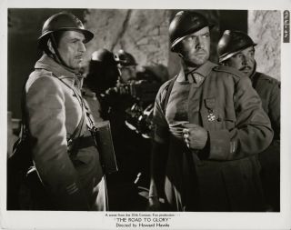 Fredric March,  Warner Baxter 1936 Photo.  The Road To Glory