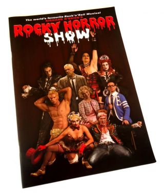 The Rocky Horror Show - Souvenir Program - 2008 Star City - Iota - John Waters