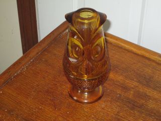 Viking Glass Amber Owl Fairy Candle Light - Candle Lamp