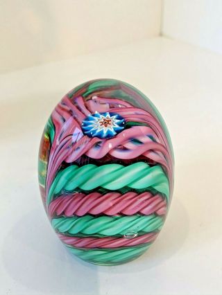 Gorgeous Vintage Murano Fratelli Toso Cane Paperweight 3