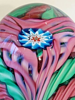 Gorgeous Vintage Murano Fratelli Toso Cane Paperweight 4